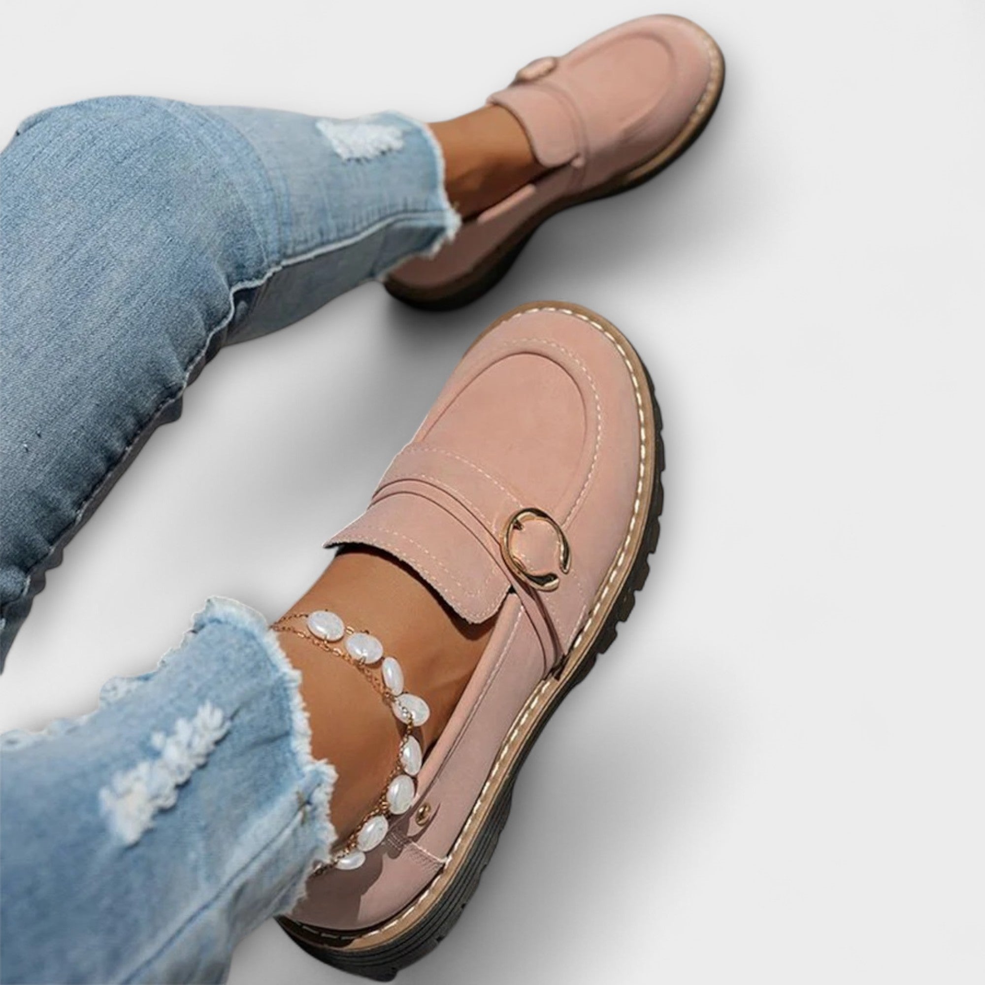 Lora | Casual Round-Toe Loafers