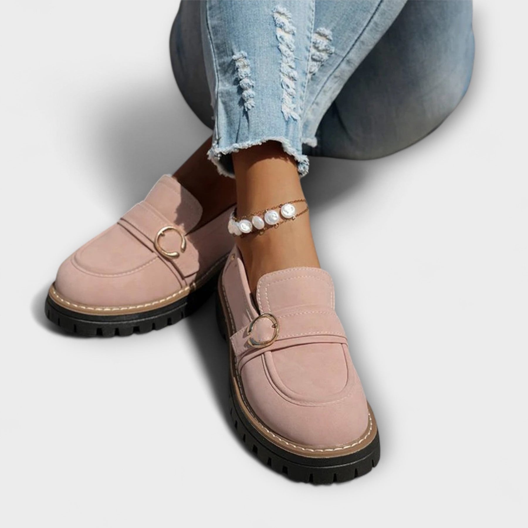 Lora | Casual Round-Toe Loafers