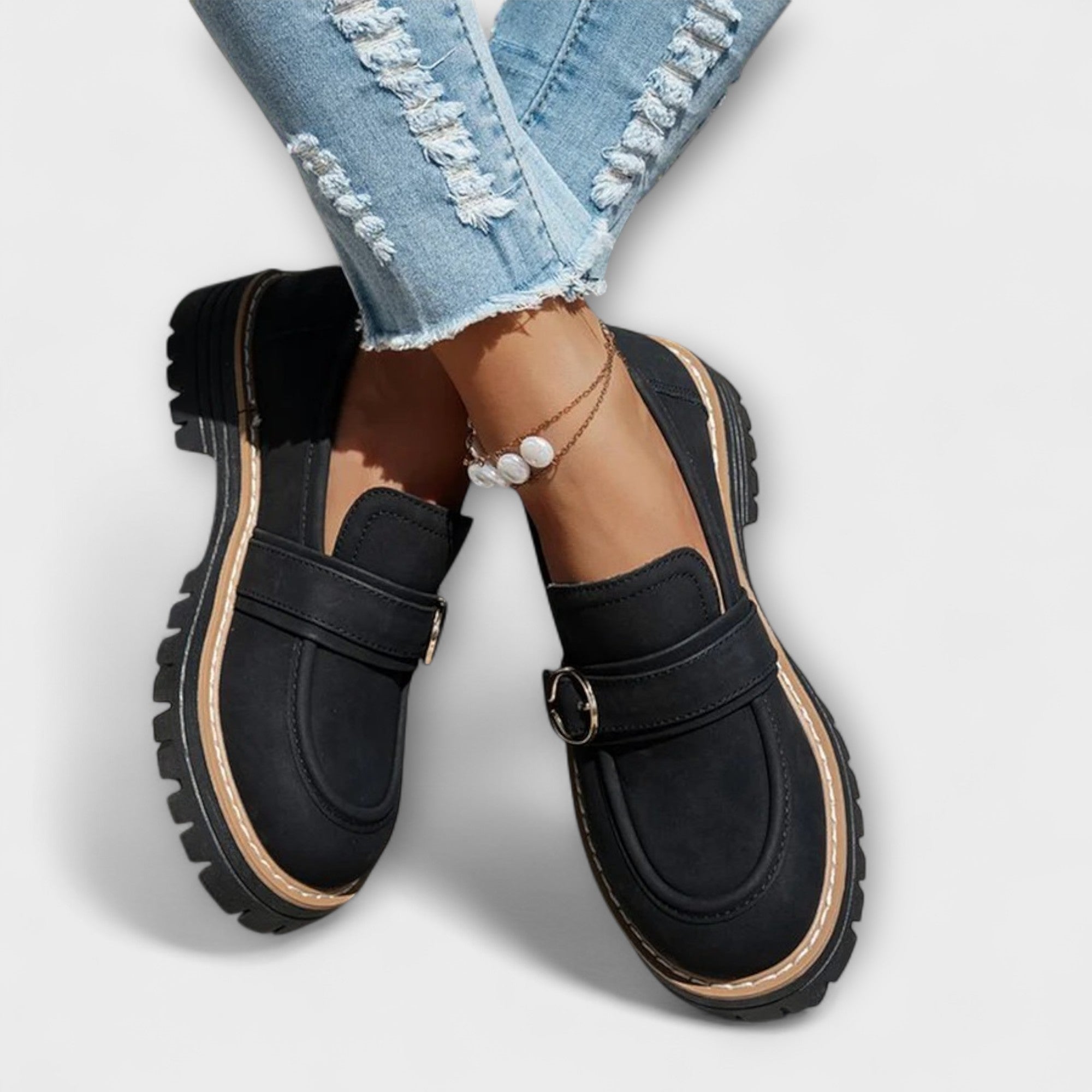 Lora | Casual Round-Toe Loafers