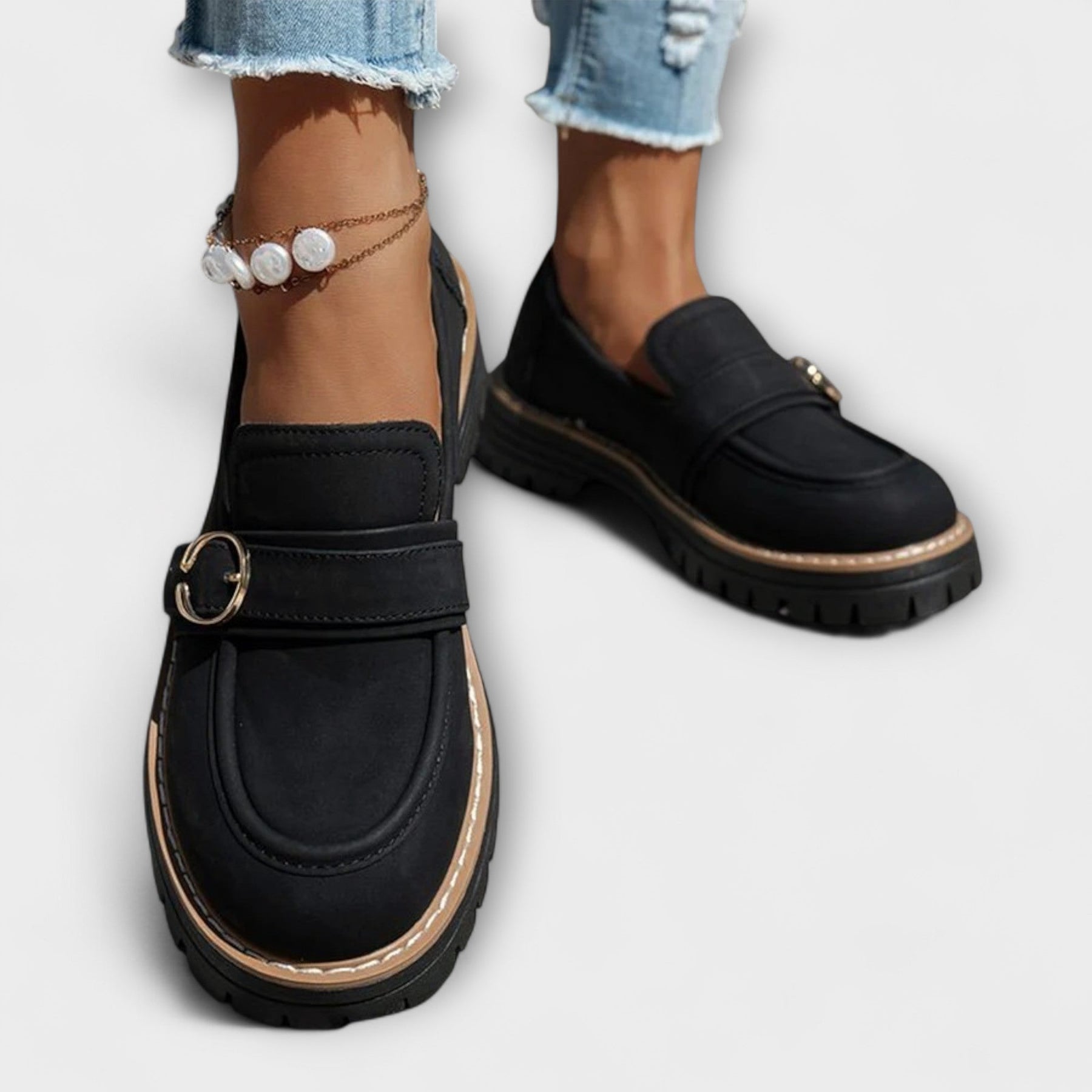 Lora | Casual Round-Toe Loafers