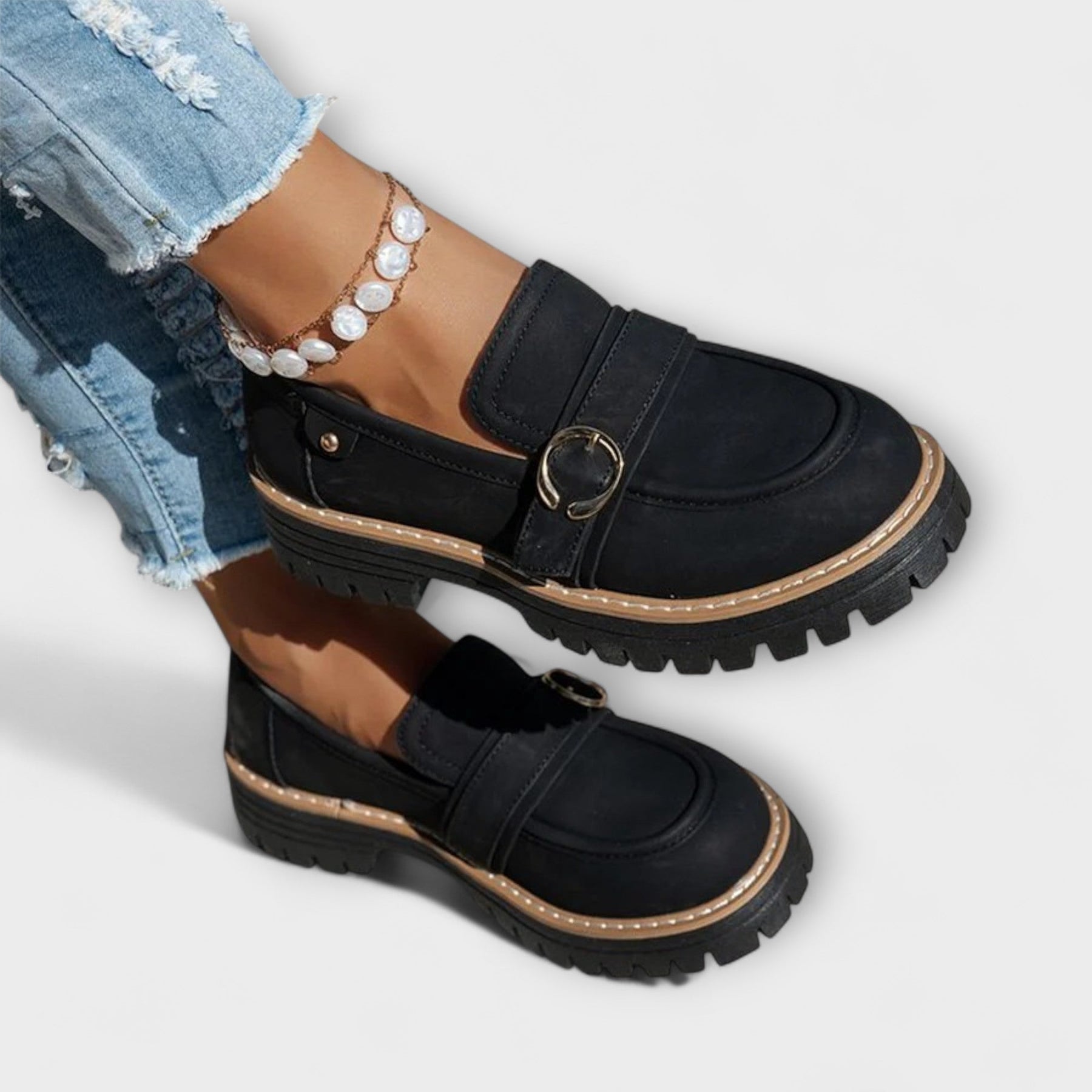 Lora | Casual Round-Toe Loafers