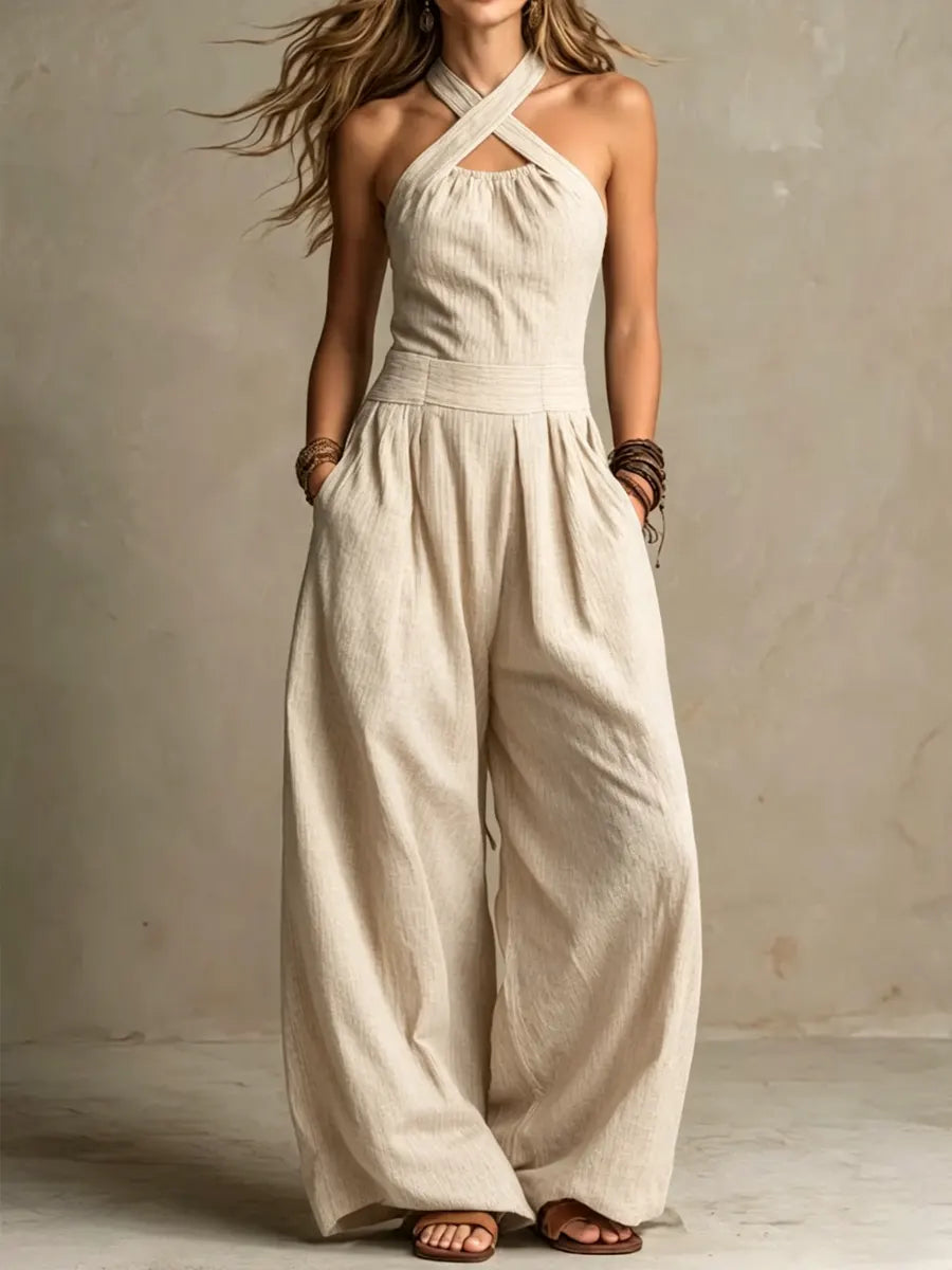 Bianca | Elegant Wide-Leg Jumpsuit