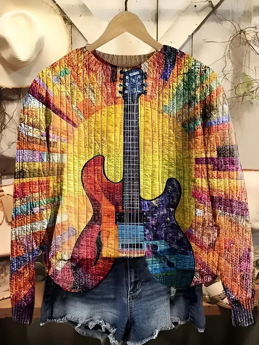 INA | Vibrant Bohemian-Inspired Sweatshirt
