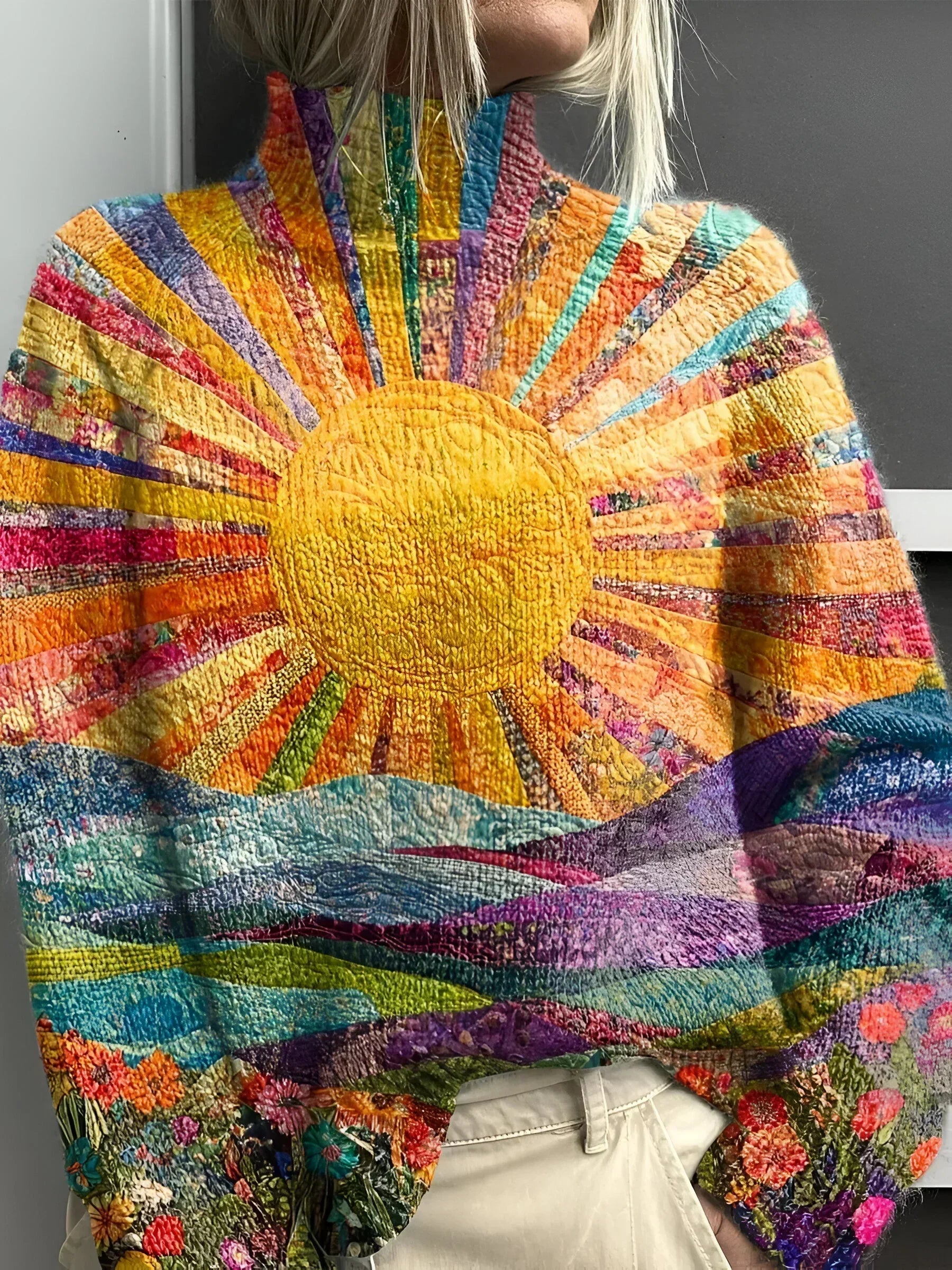 SIMONE | Vibrant and Cheerful Turtleneck
