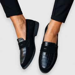 Elegant refined women's loafers with subtle detailing and a timeless silhouette