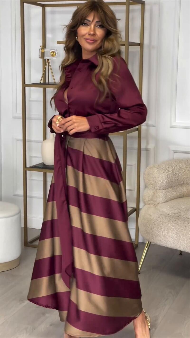 Striped Maxi Dress