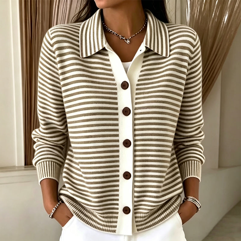 Wren™ | Striped Knit Cardigan