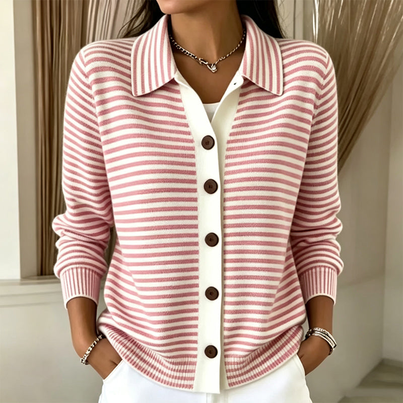 Wren™ | Striped Knit Cardigan