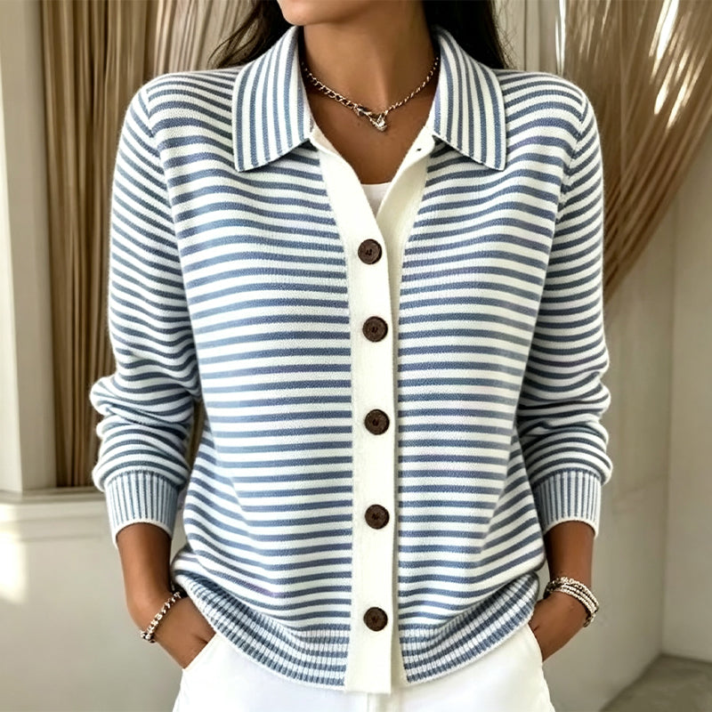 Wren™ | Striped Knit Cardigan