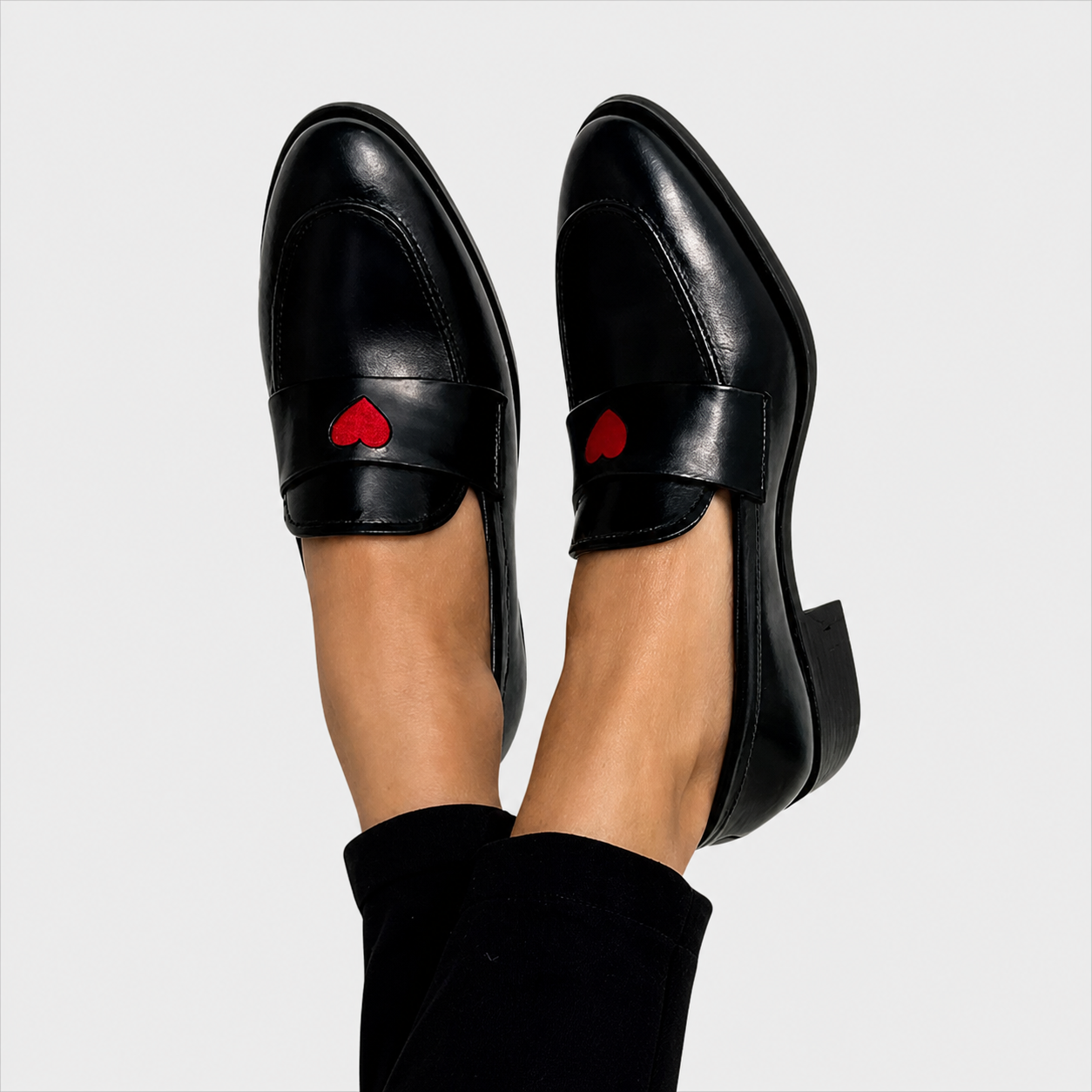 Refined everyday loafers with a structured design and subtle elegant finish