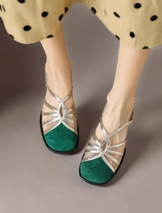 Pearl breathable buckle sandals with adjustable strap and cushioned footbed