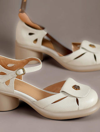 Ankle strap platform sandals with adjustable buckle and cushioned footbed in black and beige