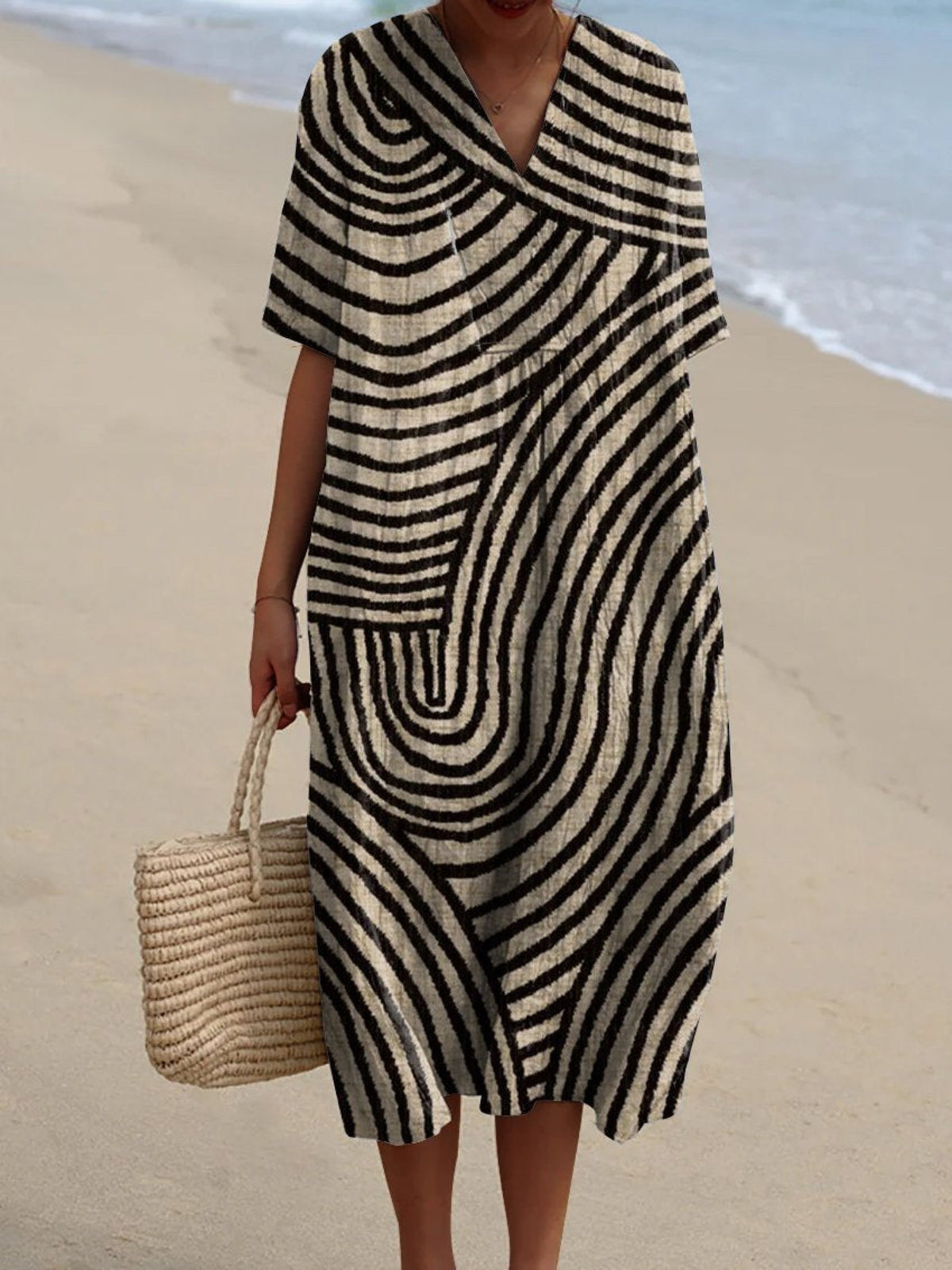 Jinte | Graphic Everyday Dress