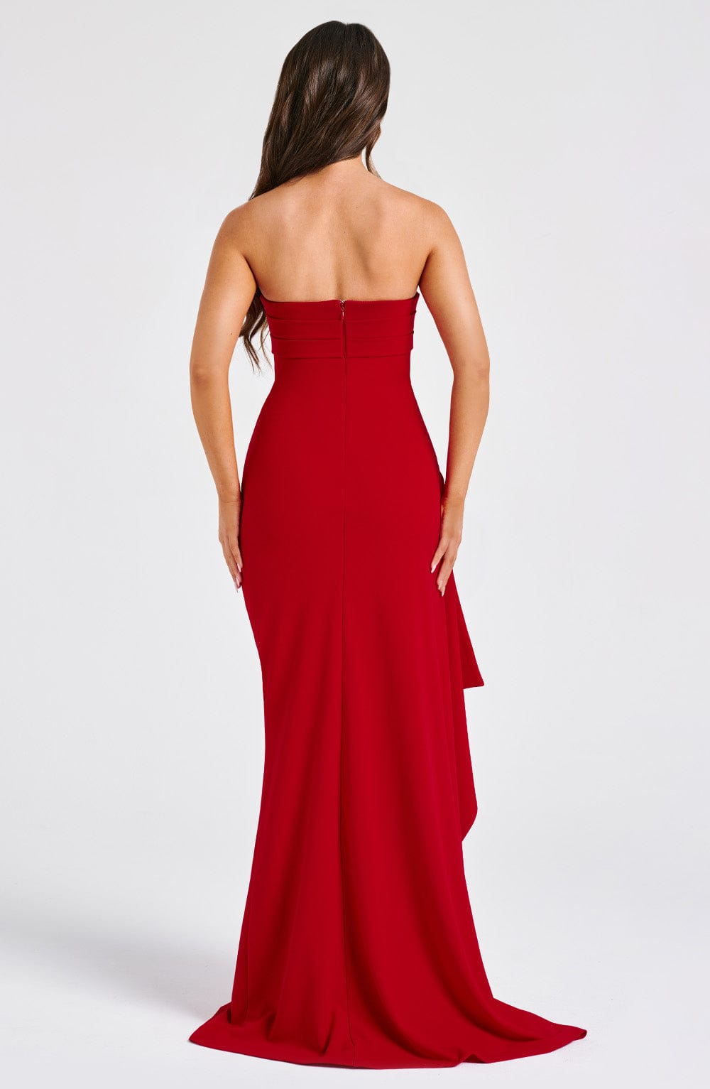 Omina | Strapless Luxe Maxi Dress
